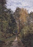 Claude Monet Path in the Forest Sweden oil painting artist